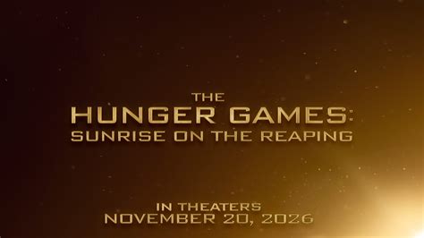 new hunger games movie|Hunger Games: Sunrise on the Reaping Adds Kelvin Harrison Jr..